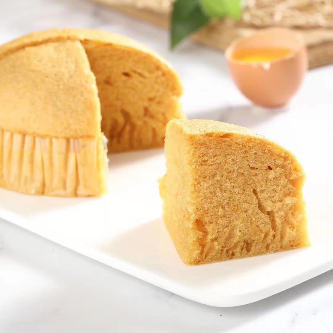 Z-Shaped Steamed Sponge Cake